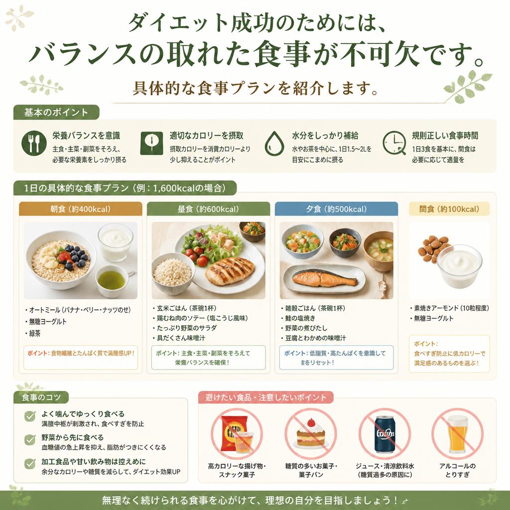 食事管理のポイント