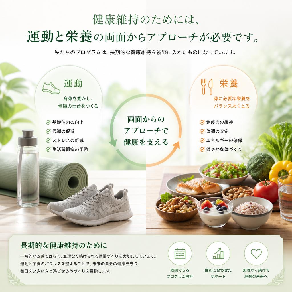 健康維持に向けたプランニング