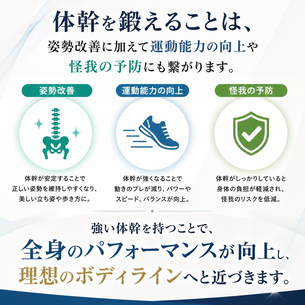 体幹トレーニングの重要性