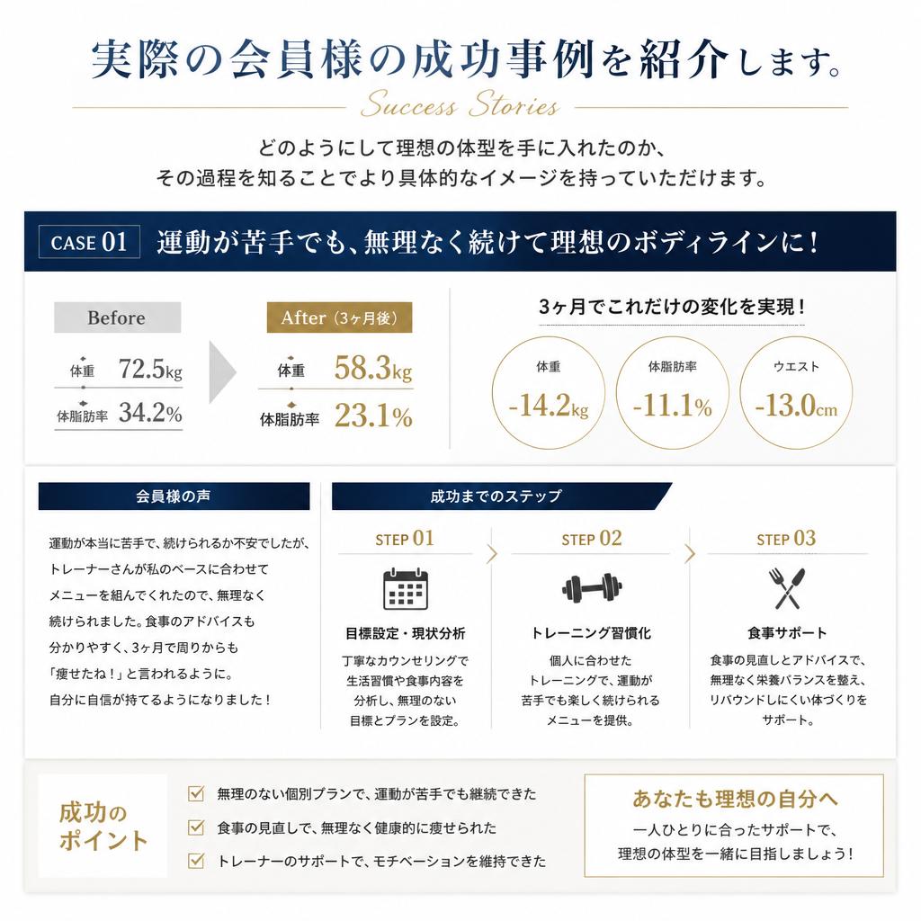 成功事例の紹介