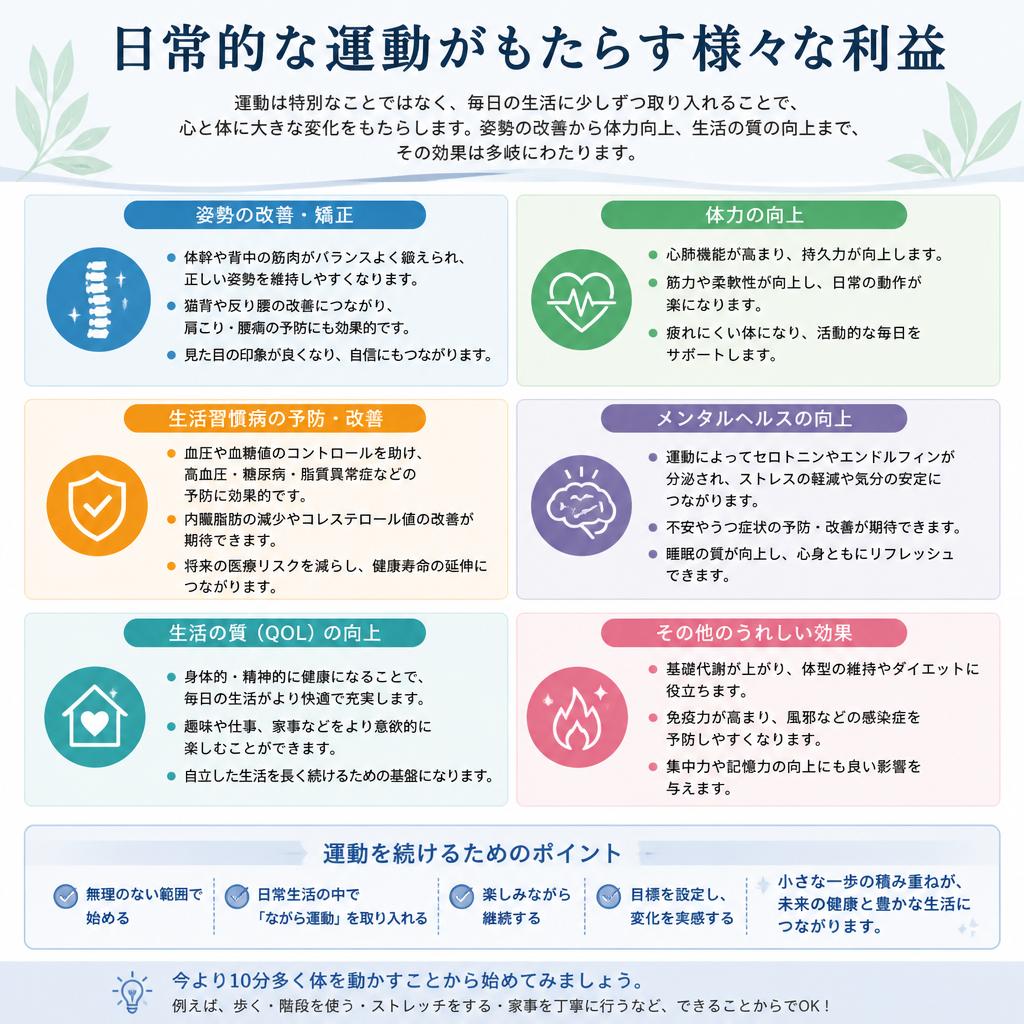 フィットネスで自分を高める