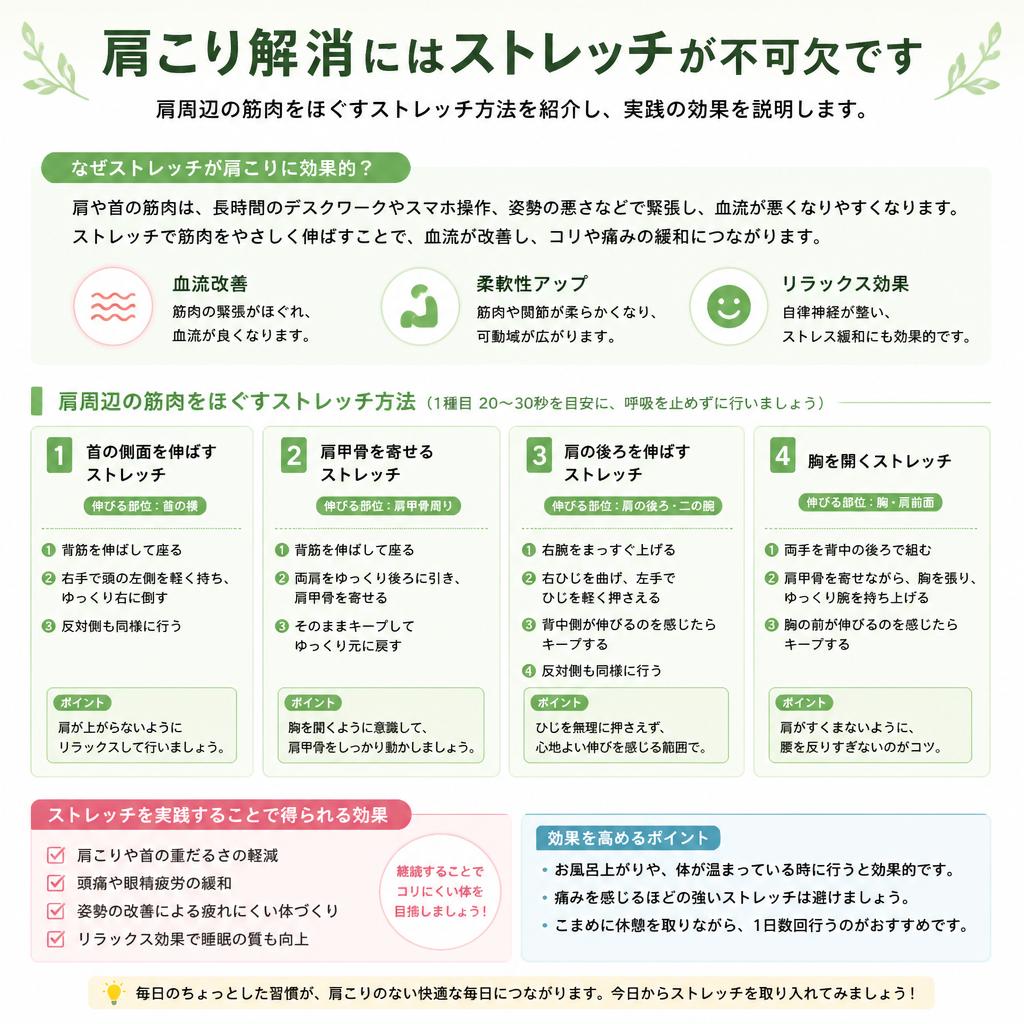 ストレッチの重要性