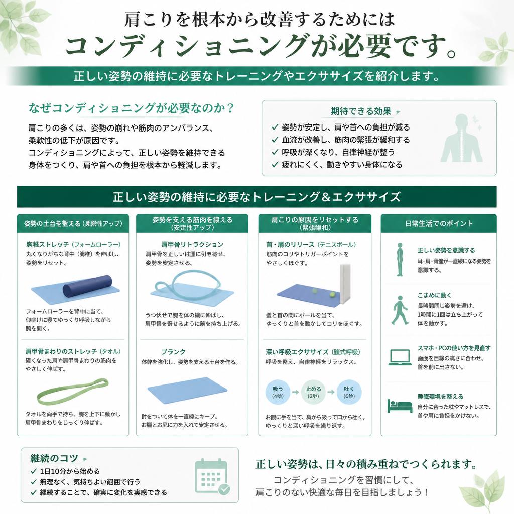 コンディショニングの役割