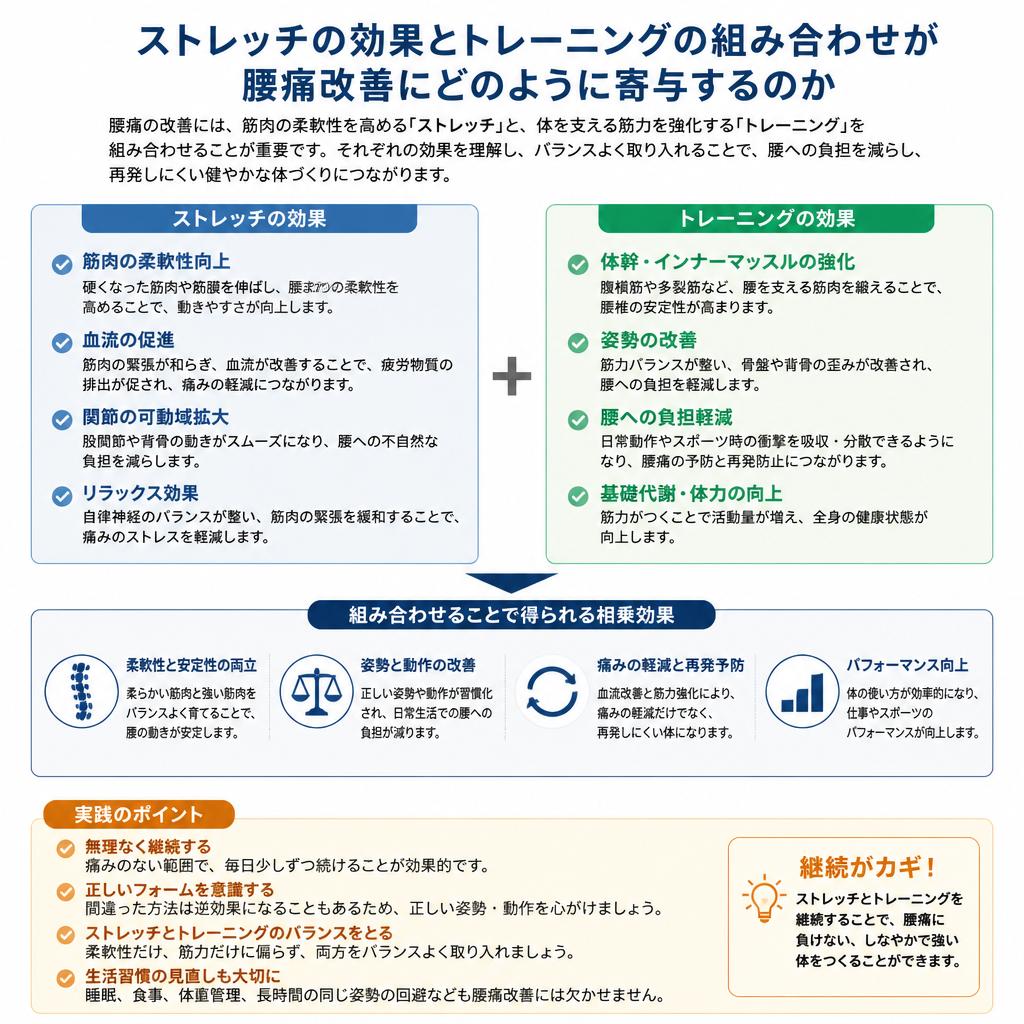 ストレッチとトレーニングの重要性