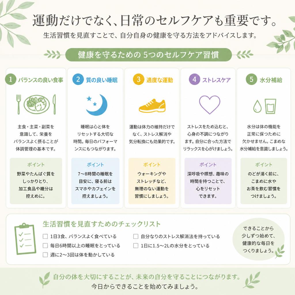 セルフケアの大切さ