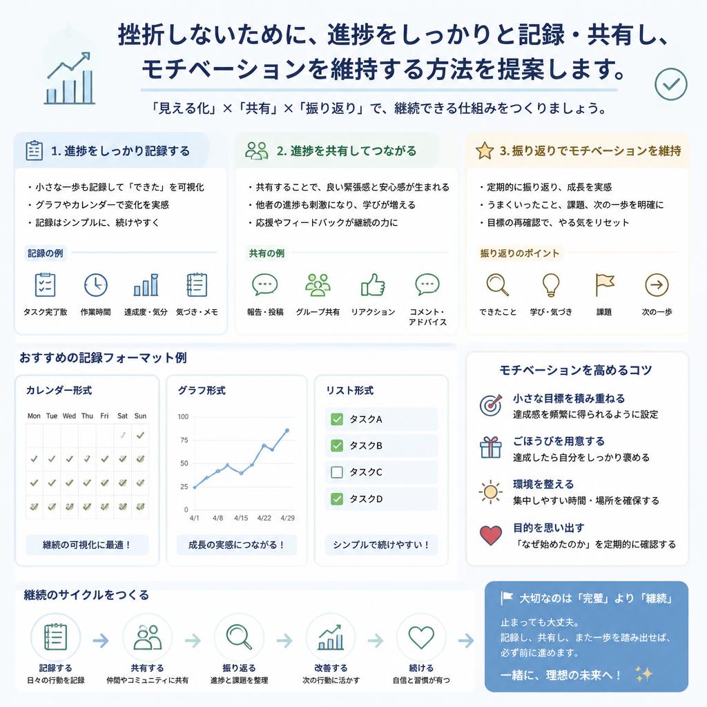 5. モチベーションアップのためのサポート