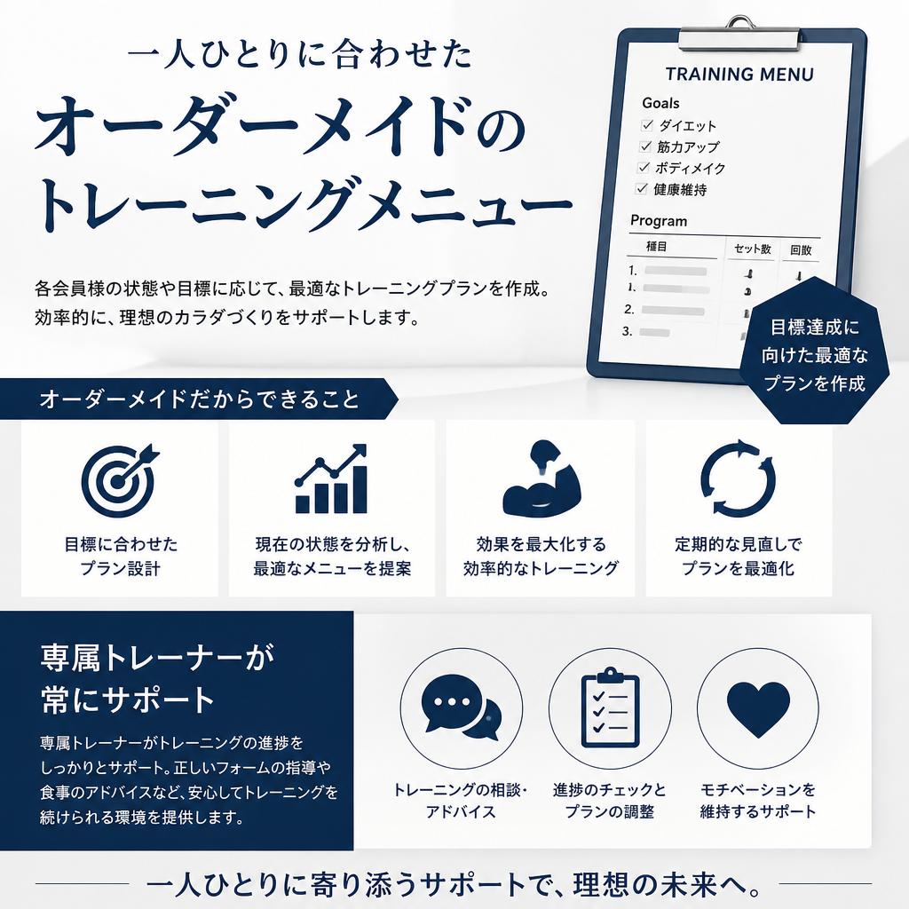 個別対応のマンツーマン指導