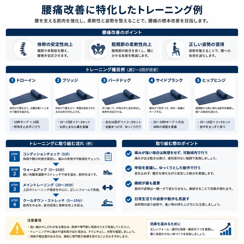 4. 実際のトレーニングメニュー