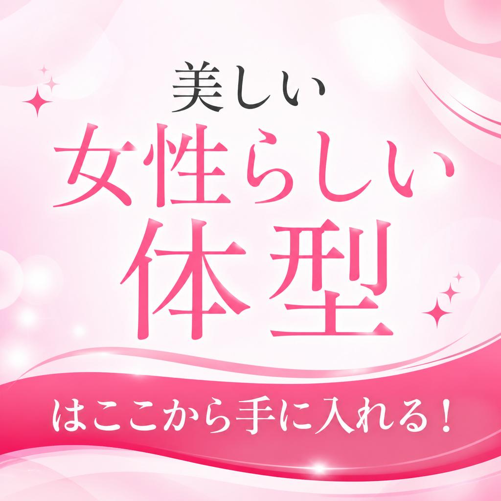 美しい女性らしい体型はここから手に入れる！