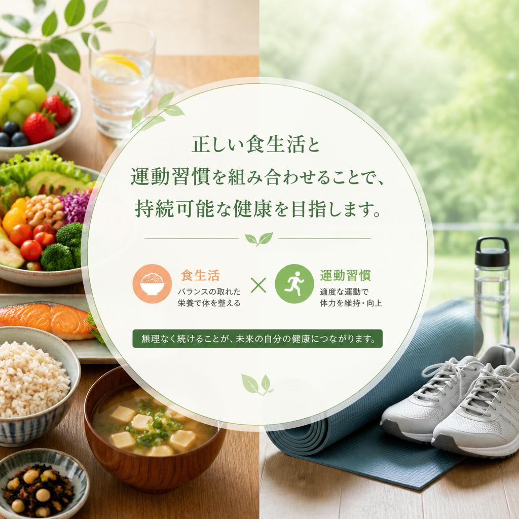 健康的な生活習慣の提案