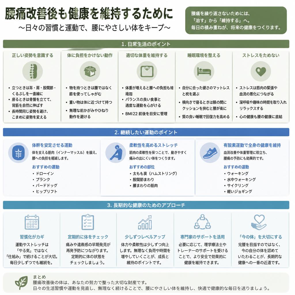 毎日の健康維持方法