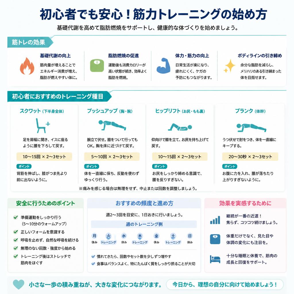 筋力トレーニングの基礎