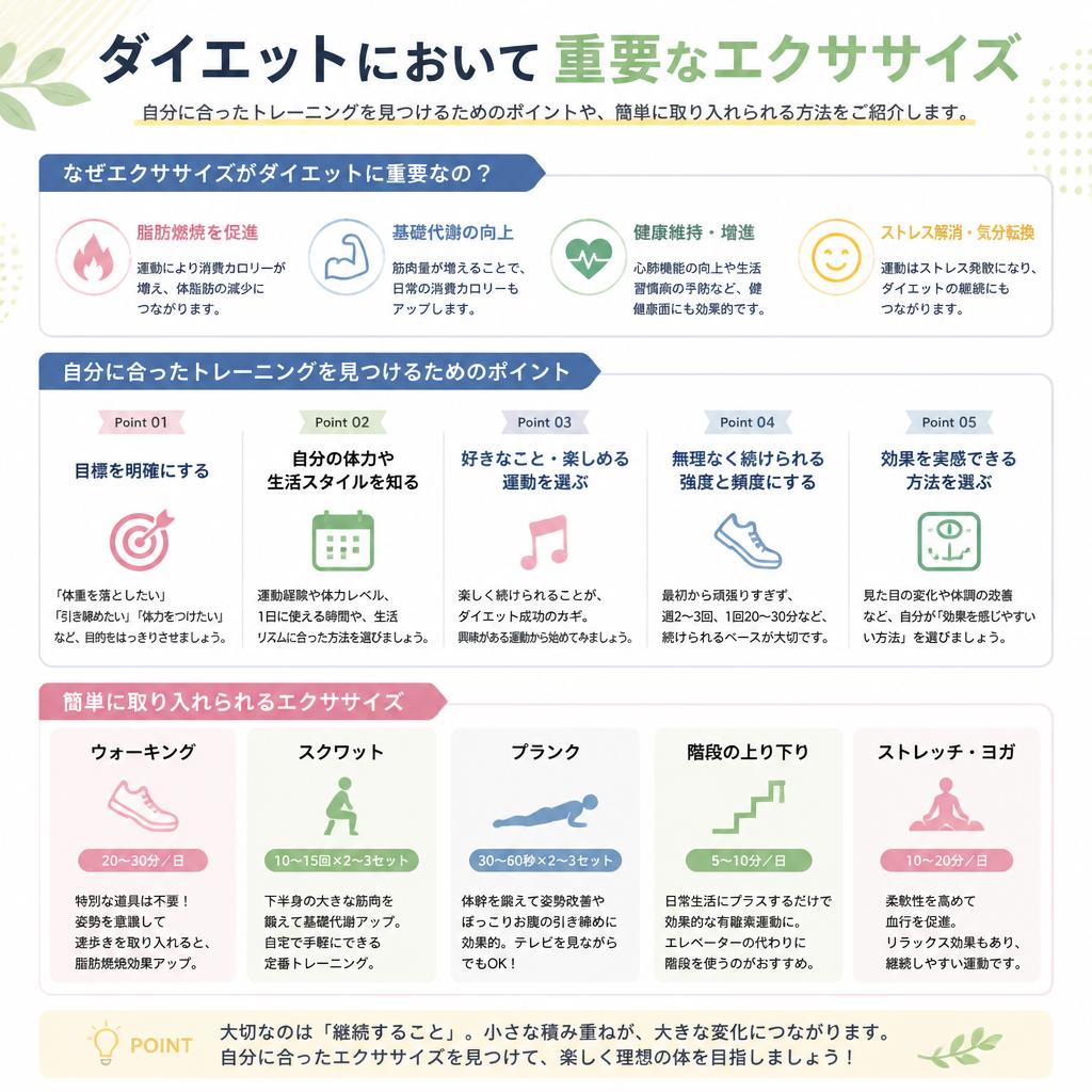 効果的なエクササイズの選び方