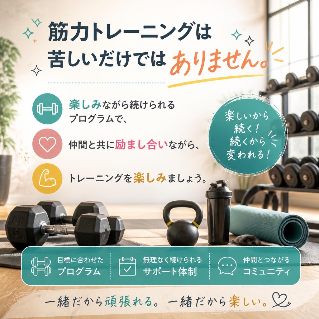 フィットネスの楽しさ