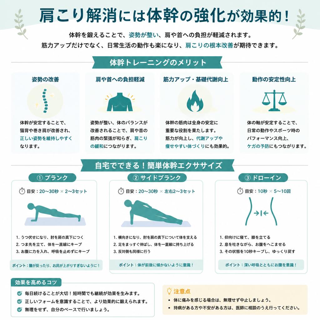 体幹トレーニングの重要性