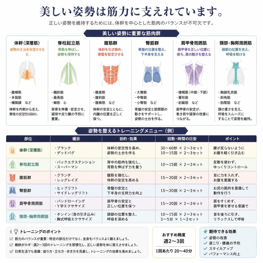筋力強化で支える身体