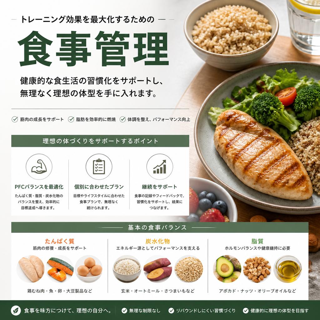 食事管理の重要性
