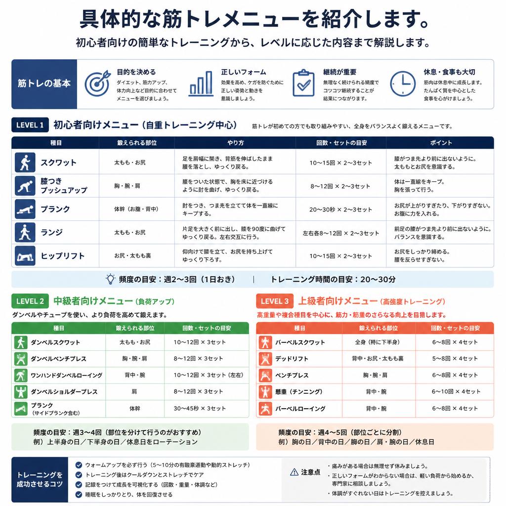 実践！肩こり解消筋トレメニュー