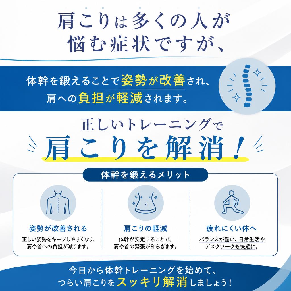 肩こりの原因と対策