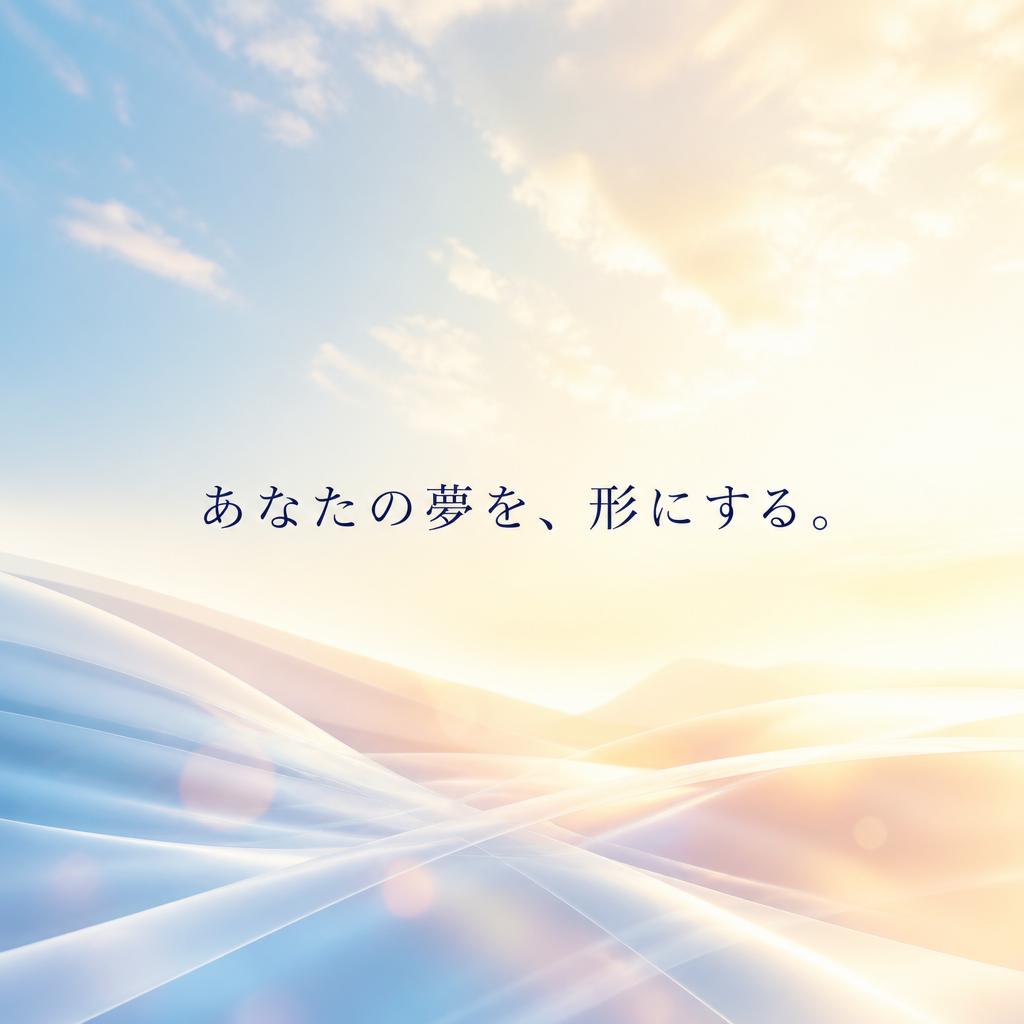 あなたの夢を、形にする。