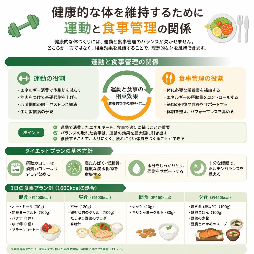 5. 健康維持とダイエットの両立