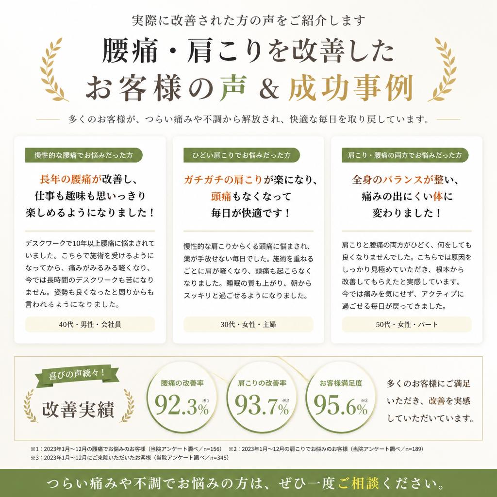 5. 実績とお客様の声