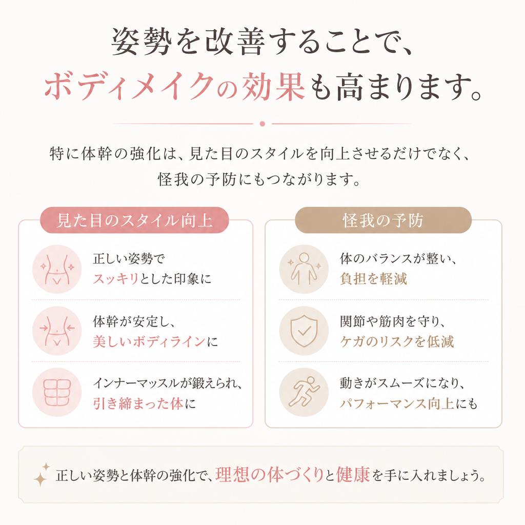 ボディメイクとの関連性