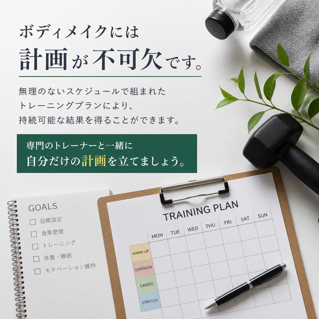 計画的トレーニングの重要性