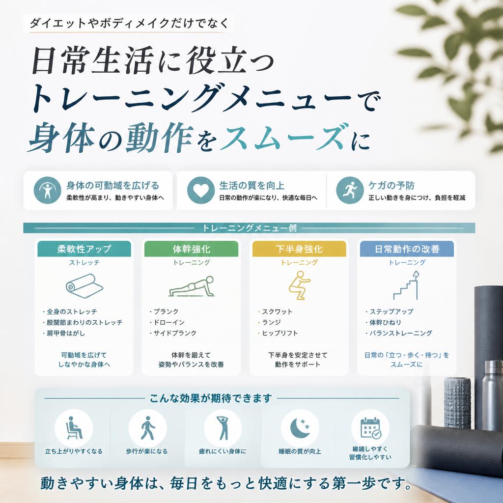 トレーニングの多様性