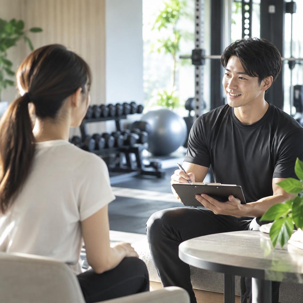 200時間以上の研修を修了したトレーナーが伴走