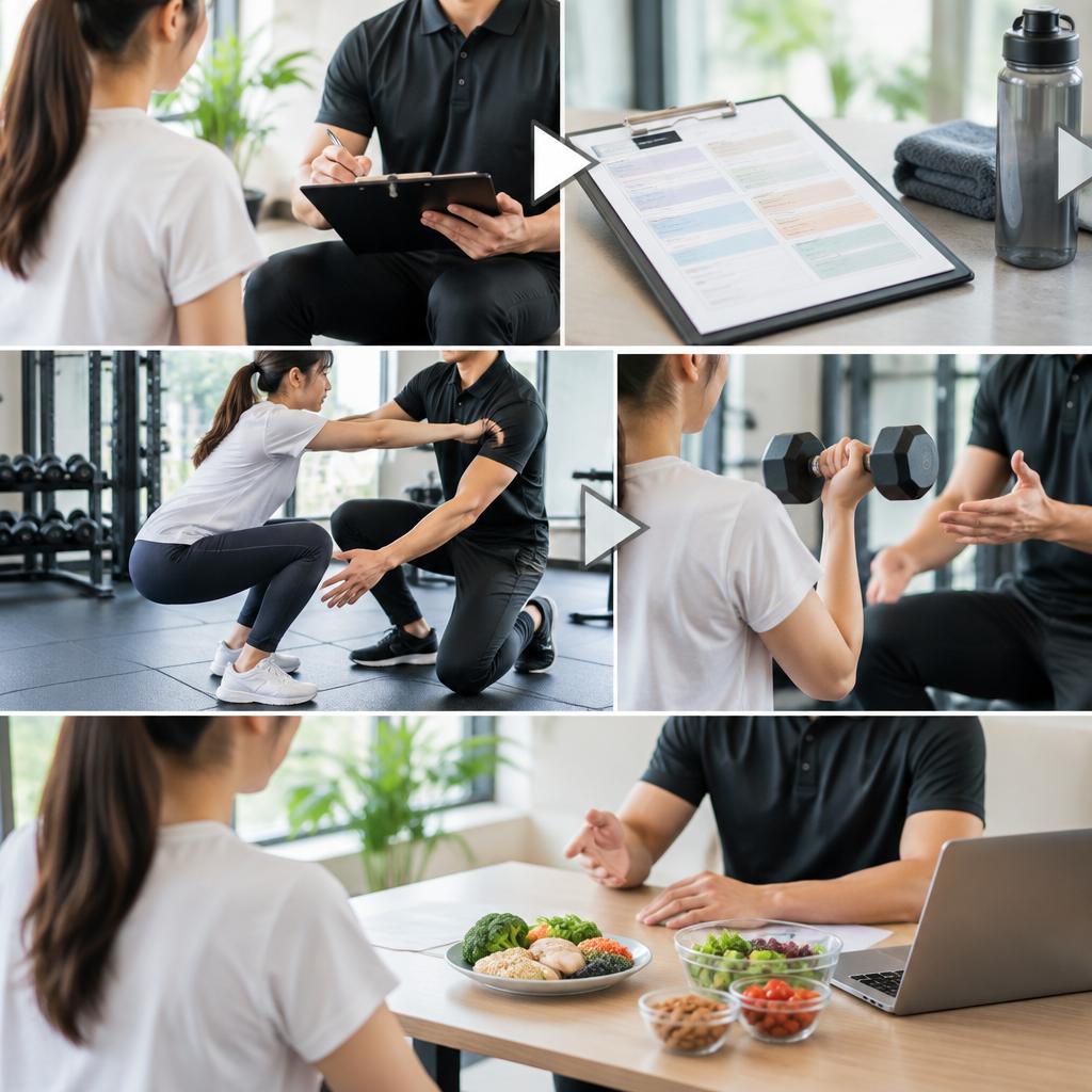 一人で頑張らない。パーソナルトレーナーとつくる自分専用プログラム