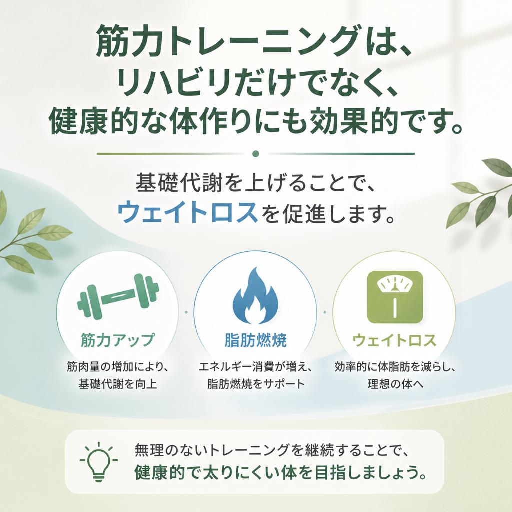 4. 筋力トレーニングの効果