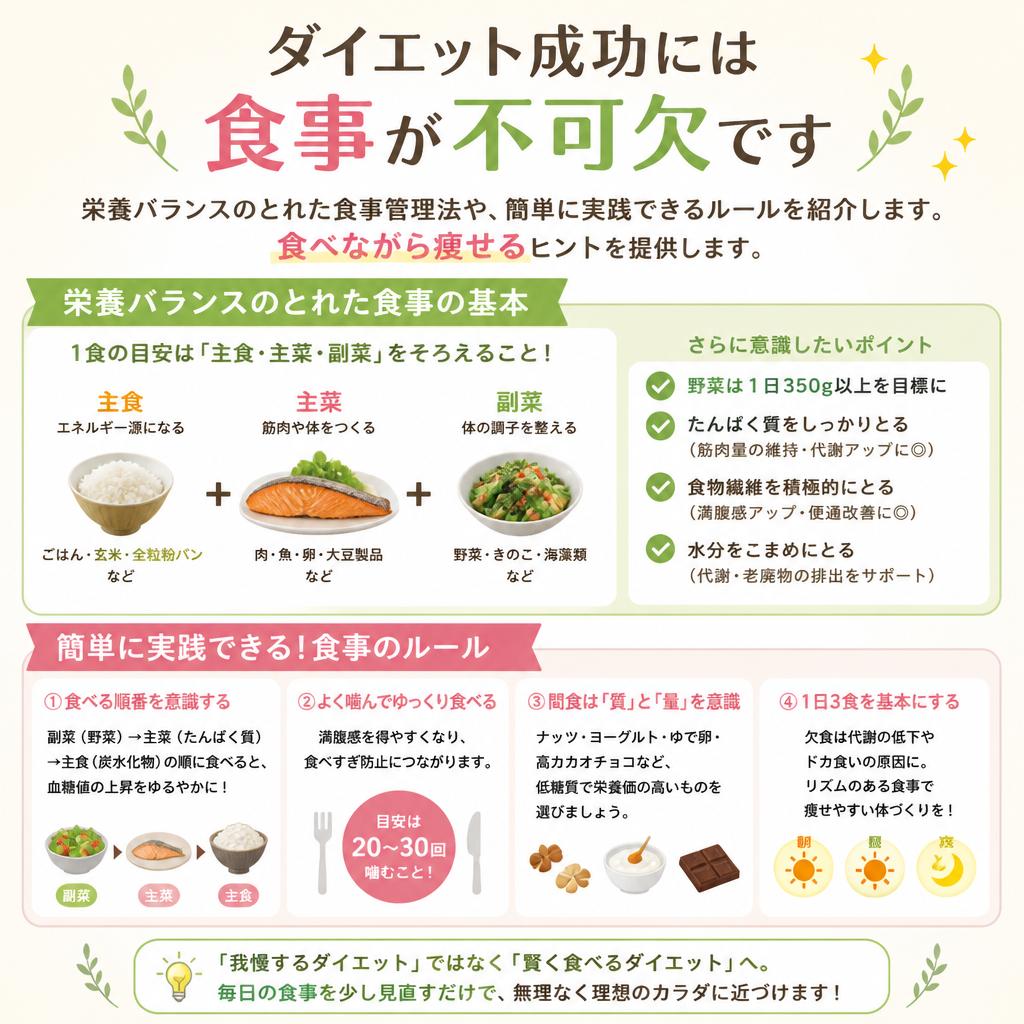 食事管理の重要性