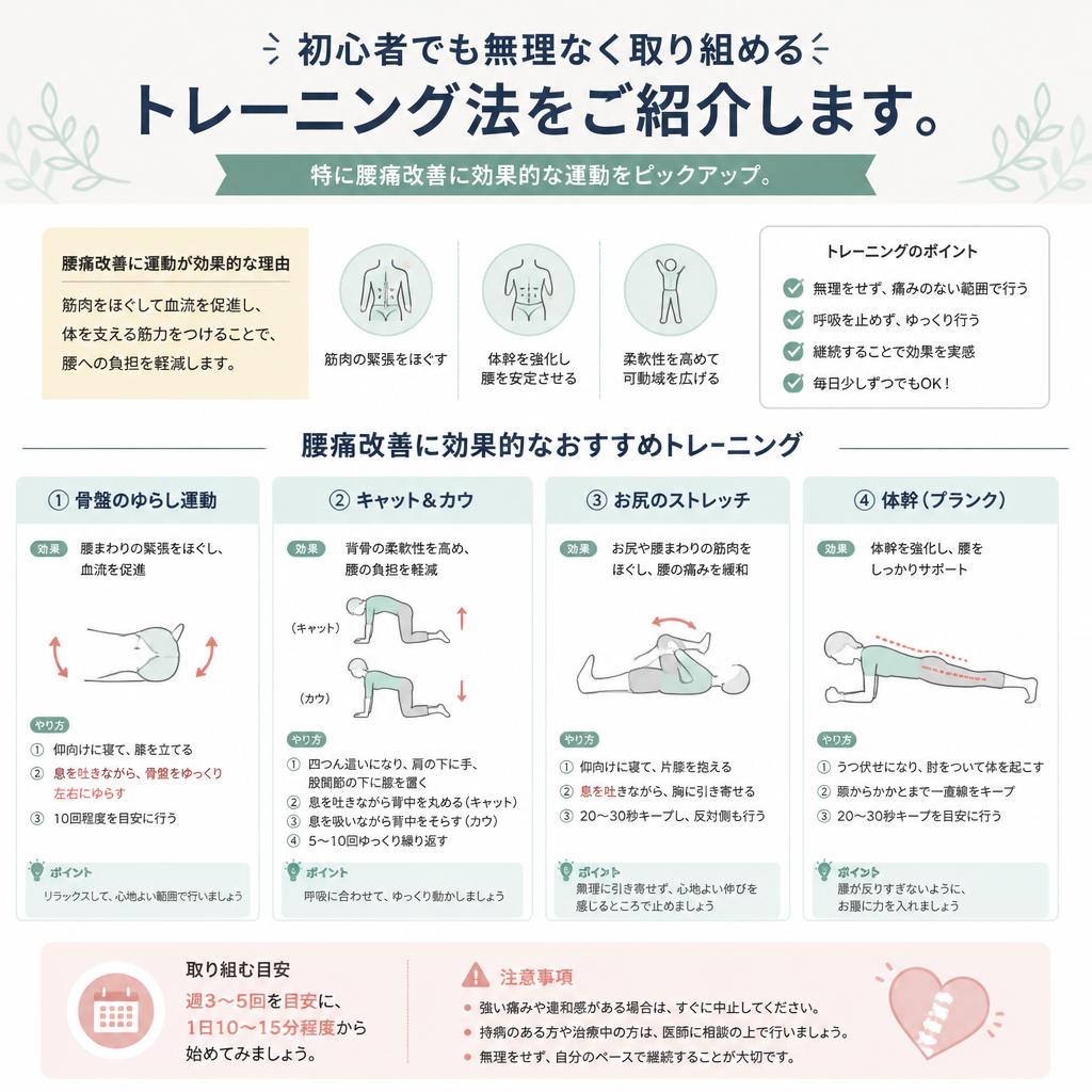 見出し2: 始めやすいトレーニング法とは？