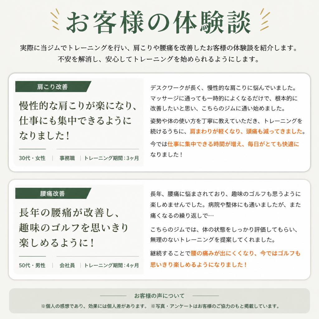 成功事例の紹介