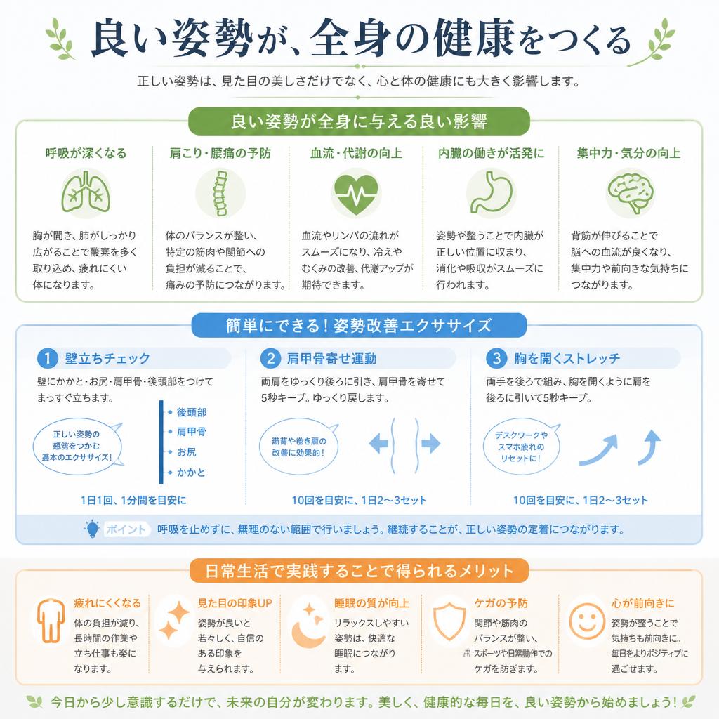 姿勢改善エクササイズ