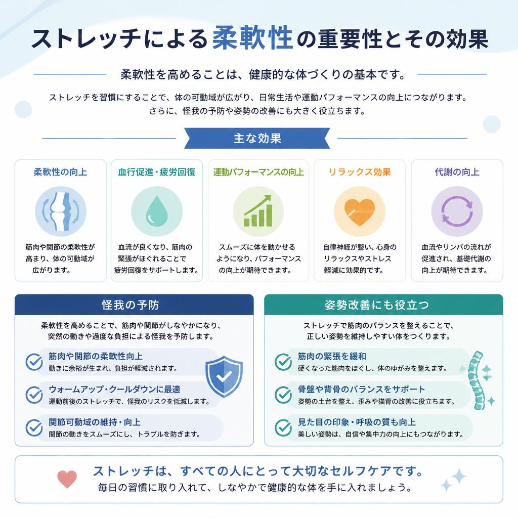 柔軟性向上のメリット