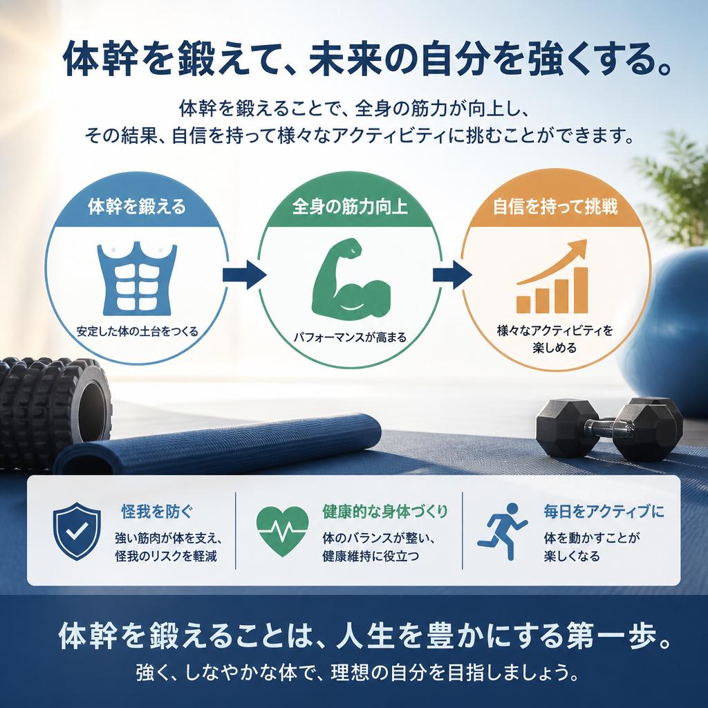 筋力アップで自信を手に入れる
