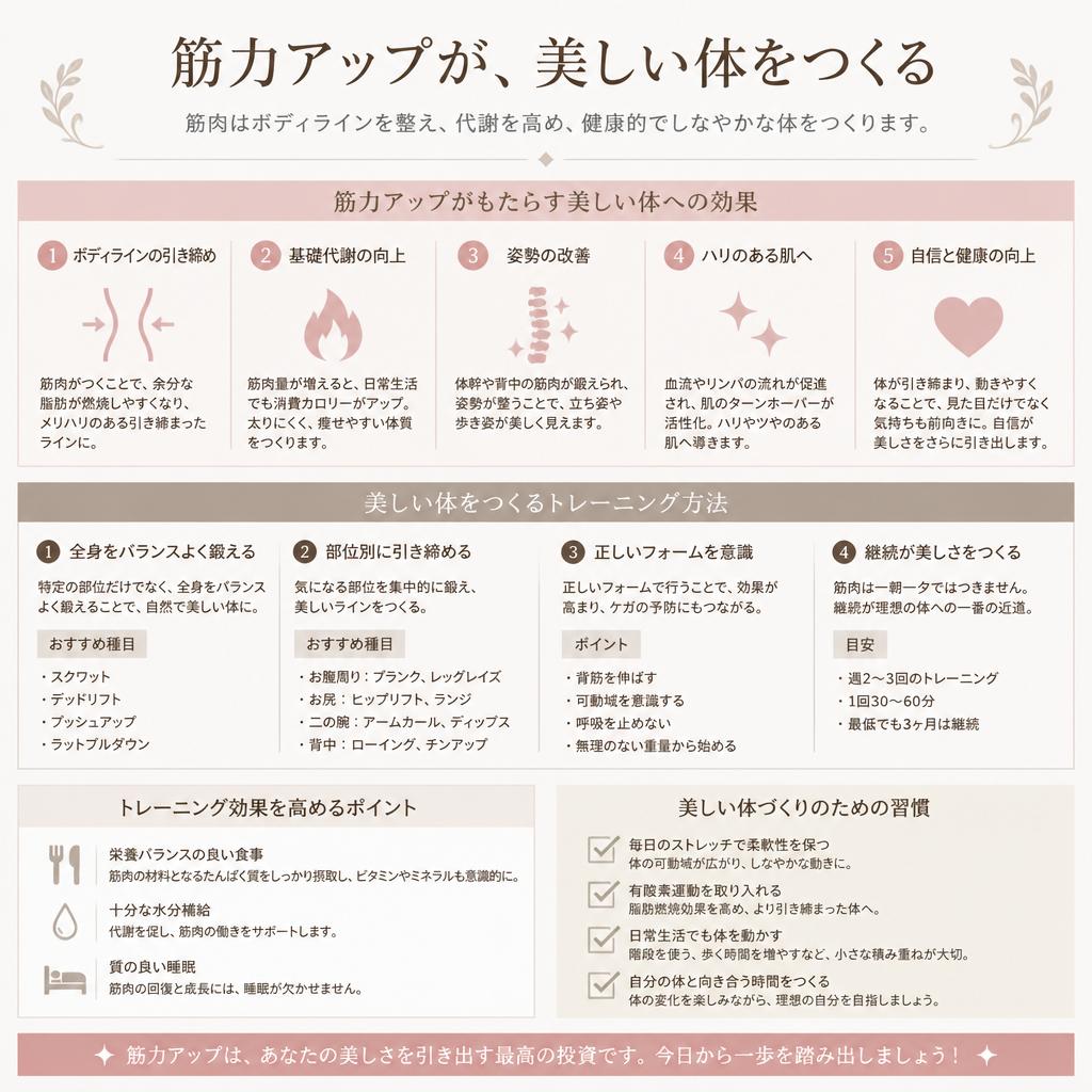 筋力アップの重要性
